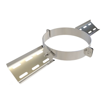 Roof Support - 5" Twinwall Flue (125mm), Stainless Steel Roof Support - 5" Twinwall Flue (125mm), Stainless Steel