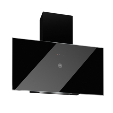 Bertazzoni Modern Series 90cm Vertical Flat Hood, Nero Black