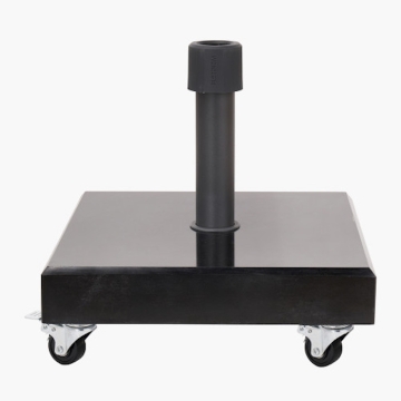 Pacific Lifestyle Roma 40kg Black Granite Wheeled Parasol Base