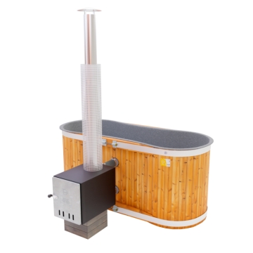 Kirami Original Tiny MICU Wood-Fired Hot Tub