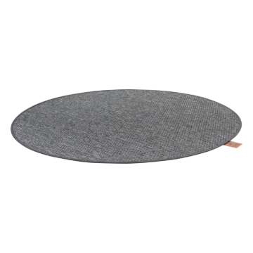 4 Seasons Outdoor Rug, 200cm Round Anthracite