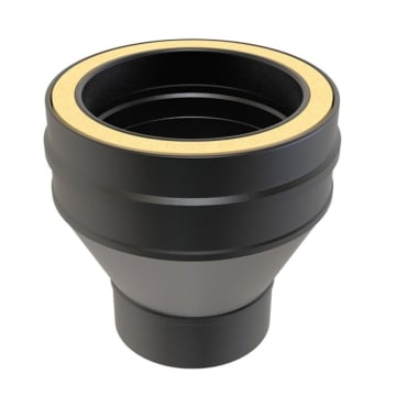 Single Wall to Twin Wall Adaptor - 8" Twinwall Flue (200mm)