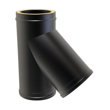 135 Degree Tee & Cap - 8" Twinwall Flue (200mm)