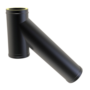 135 Degree Long Tee & Cap 175mm - Black