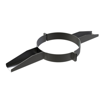 Joist Support Powder Coated Black 7"