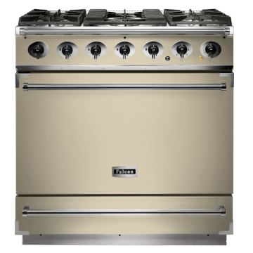 Falcon 900s Cream Single Cavity Dual Fuel Range Cooker