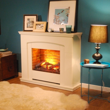 Dimplex Alameda Opti-Myst Electric Fireplace Suite