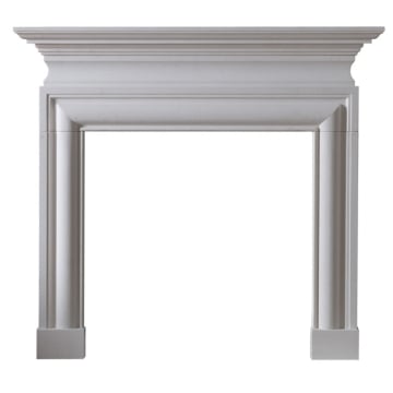 Baltersley Agean Limestone Fireplace
