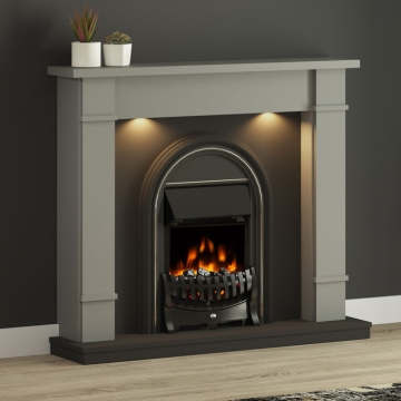 FLARE Broadwell 48" Electric Fireplace Suite FLARE Broadwell 48" Electric Fireplace Suite