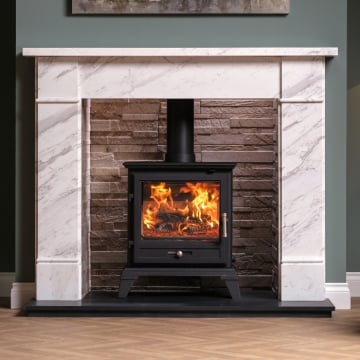 Gallery Brompton 56" Kallos Marble Fire Surround