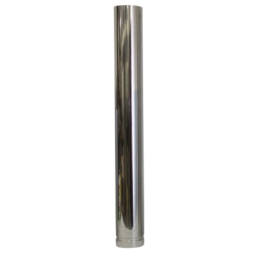 Kirami 1000mm Chimney Extension Pipe