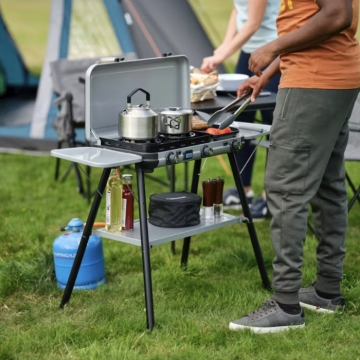 Campingaz Camping Kitchen 2 Multi Cook Plus Gas Stove