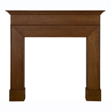 Carron Nostell Wooden Fireplace Surround Waxed Solid Oak