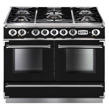 Falcon 1092 Continental Black Dual Fuel Range Cooker