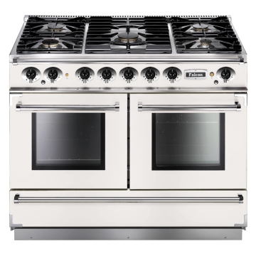 Falcon 1092 Continental White Dual Fuel Range Cooker