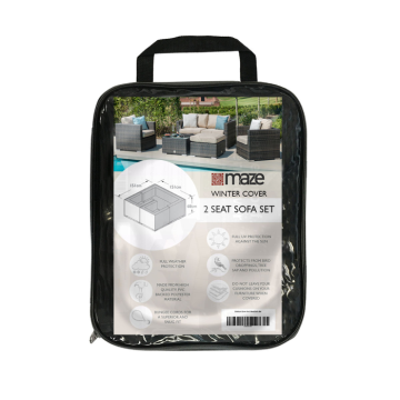 Maze 2 Seat Lounge Set Outdoor Cover