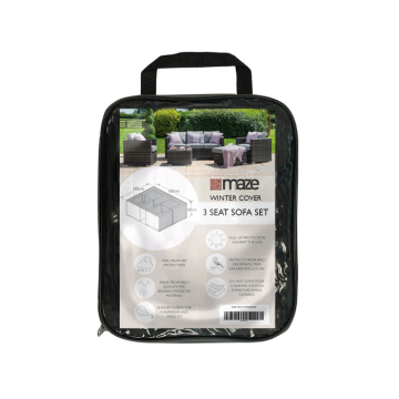 Maze 3 Seat Lounge Set Outdoor Cover