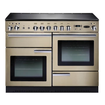 Rangemaster Professional Plus 110cm Ceramic Range Cooker, Cream
