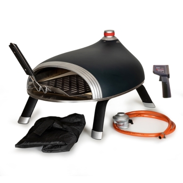 Delivita Diavolo Gas-Fired Pizza Oven, Navy