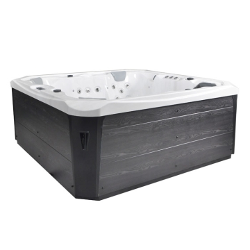 Bellagio Venezia 6 Seater Hot Tub, Sterling Silver
