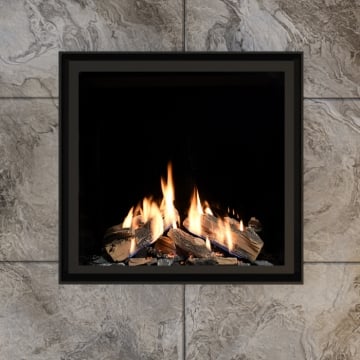 Elgin & Hall Calleos 750 Inset Wall Mounted Gas Fire, Slim Trim