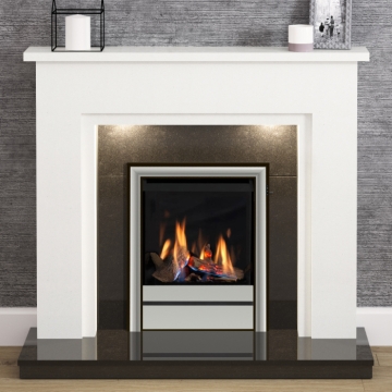 Elgin & Hall Timara 48" Marble Fireplace