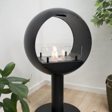 Edmonton 2-Sided Scandiflames Freestanding Bioethanol Stove
