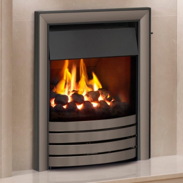 Elgin & Hall Devotion Fascia Gas Fire, Brass