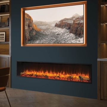 eReflex 195RW 1-2-3 Sided Electric Fire