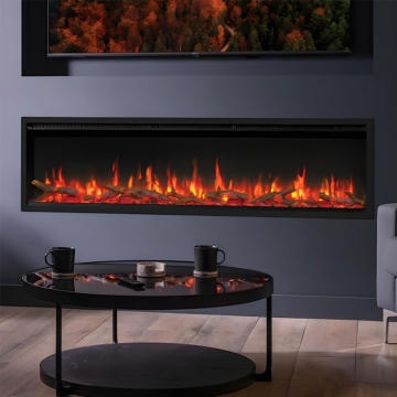 FireFX Atmos 165R Inset Electric Fireplace, Close Up