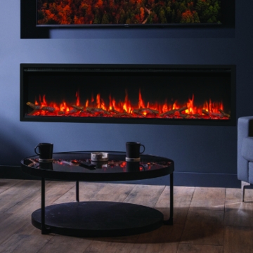 FireFX Atmos 165R Inset Electric Fireplace, Close Up FireFX Atmos 165R Inset Electric Fireplace, Close Up
