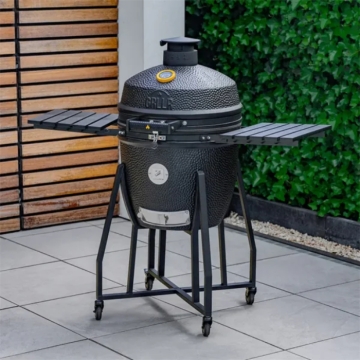 Grllr Ember Classic 22 Inch Kamado Grill with trolley