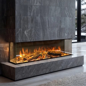 Celsi DLX Electriflame 1250 Electric Fire, Loose Oak Loose Logs
