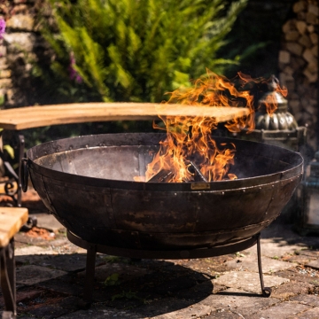 Kadai Recycled Fire Pit Kadai Recycled Fire Pit