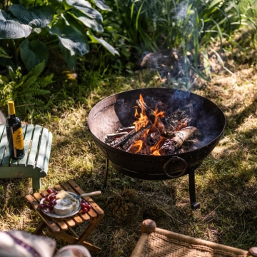 Kadai Recycled BBQ Fire Pit Kadai Recycled BBQ Fire Pit