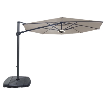 Kettler 3.3m Free Arm Round Parasol Kettler 3.3m Free Arm Round Parasol