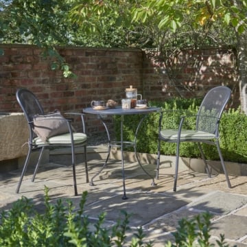 Kettler Caredo Bistro Set Sage Kettler Caredo Bistro Set Sage