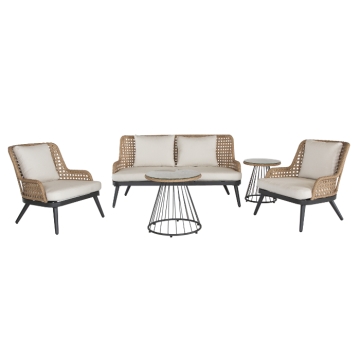 Kettler Menos Boho 5 Piece Lounge Set