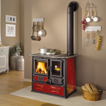 La Nordica Rosa Reverse 2.0 Liberty Wood Burning Cooker La Nordica Rosa Reverse 2.0 Liberty Wood Burning Cooker