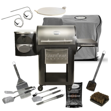 Louisiana Grills Founders Legacy 800 Pellet Grill Bundle Kit