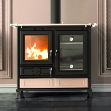 Thermorossi Margherita Evo Wood Burning Cooker, Beige Thermorossi Margherita Evo Wood Burning Cooker, Beige