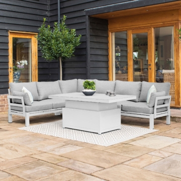 Maze Oslo Corner Sofa with Rising Table