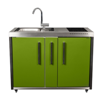 Elfin Mini Outdoor Kitchen 120, Apple Green