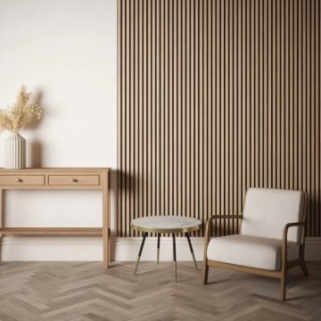 Natural Oak Acoustic Wall Panel
