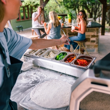 Ooni Pizza Topping Station