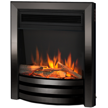 Flavel Proflame SL Autograph Electric Fire, Nickel Black and Black Flavel Proflame SL Autograph Electric Fire, Nickel Black and Black