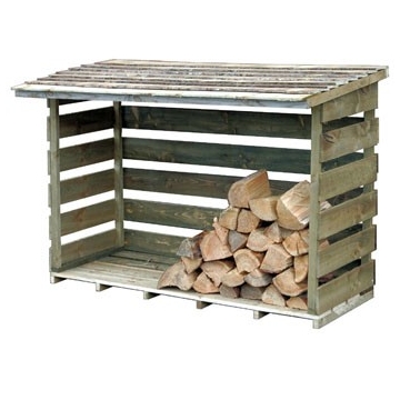 Forest Garden Log Store