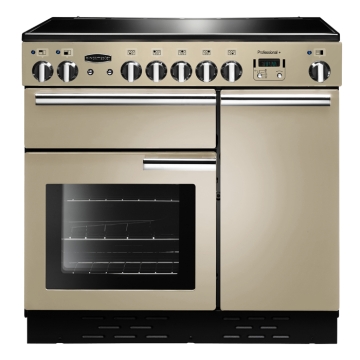 Rangemaster Professional Plus 90cm Induction Range Cooker, Cream