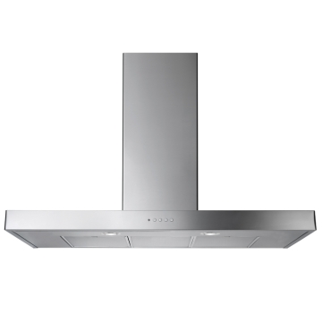 Rangemaster 100cm Flat Hood, Stainless Steel