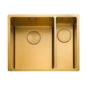 Rangemaster Spectra SPE3416R/ 1.5 Bowl Stainless Steel Sink Rangemaster Spectra SPE3416R/ 1.5 Bowl Stainless Steel Sink